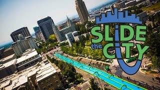 slip and slide -1000 feet!!! - SLiDE THE CiTY